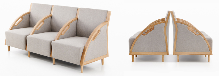 PU機(jī)場椅/等候椅/排椅沙發(fā)-SJ5301(圖1) undefined